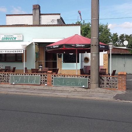 Restaurant Pension Lubusch Gahro Esterno foto