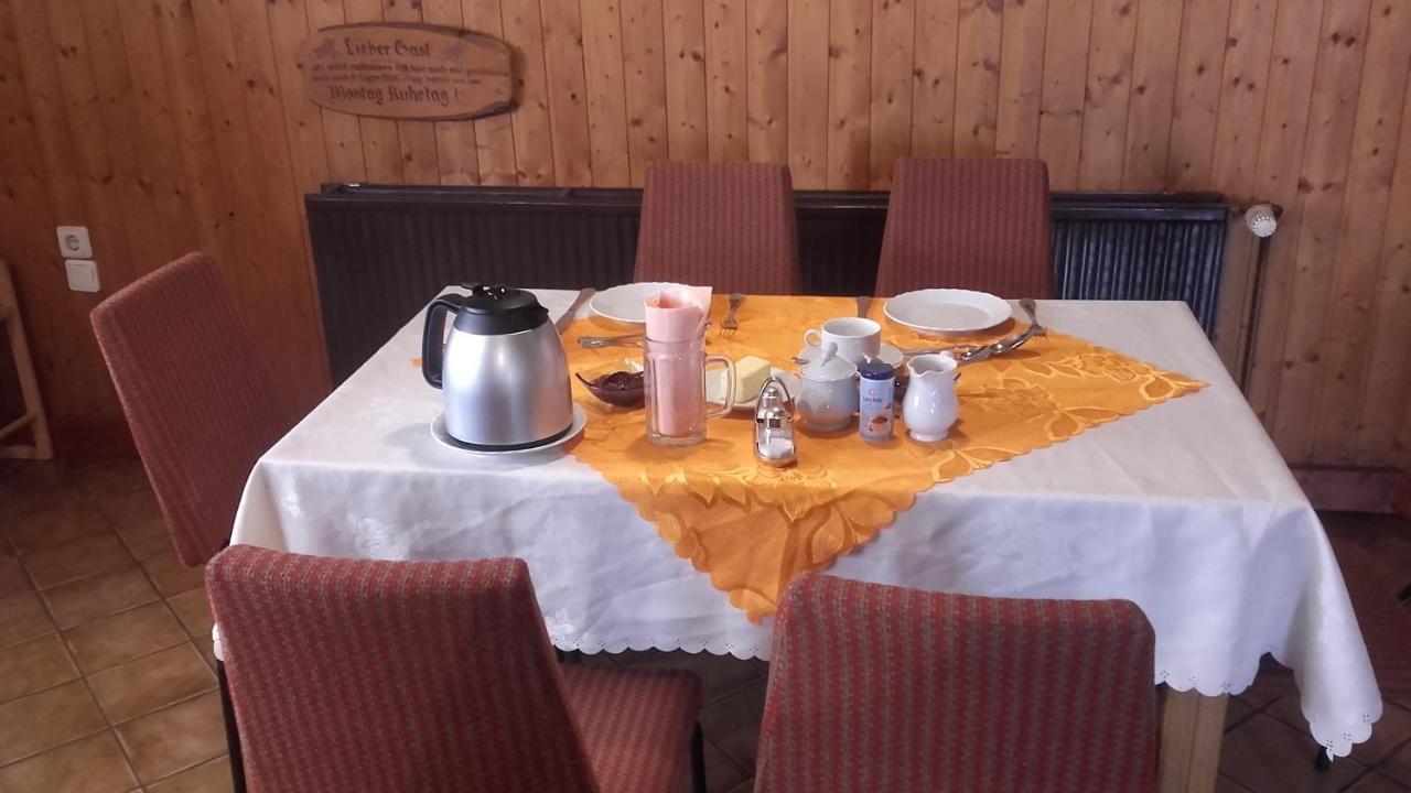 Restaurant Pension Lubusch Gahro Esterno foto